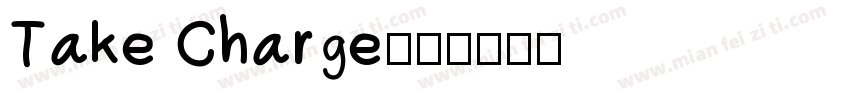 Take Charge字体转换